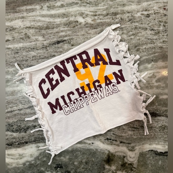 Central Michigan University CMU Tube Top Size Small - Picture 1 of 2